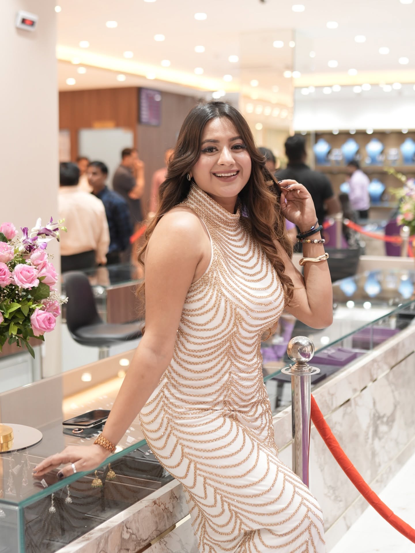 Nikita Rajput at a premium brand event